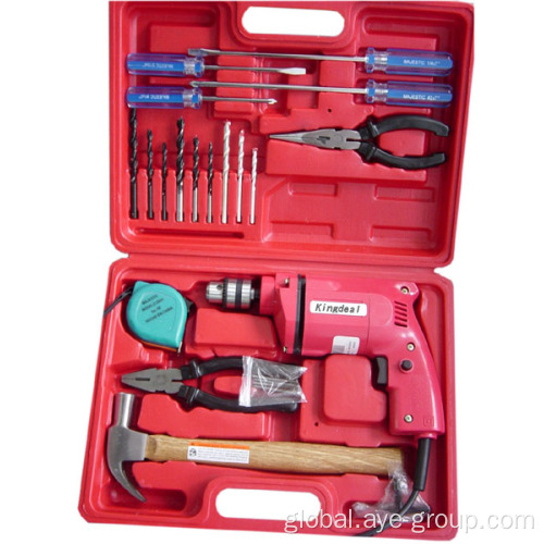 Profession Electric Drill Wood tools  10mm electric hand drill set Factory